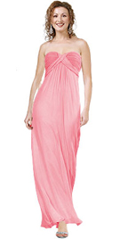 Fall Gown With Pink Color Gives Amazing Look