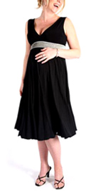 Thick Strapped Maternity Dress