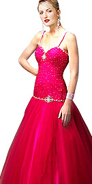 New Beads Sprinkled Ball Gown 