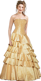 New Classic Tiered Ball Gown 