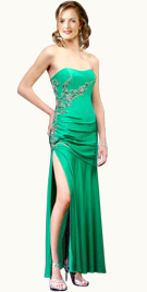 High Slit Prom Gown | Prom Dresses