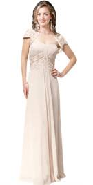 Swanky Strapless Thanksgiving Gown 