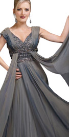 Gracefully Flowing Winter Gown | Winter Dresses