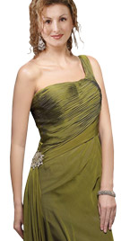 Ritzy One Shoulder Winter Dress | Winter Collection 2010