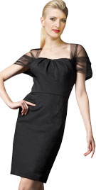 Formal Dress With Cinched Neckline